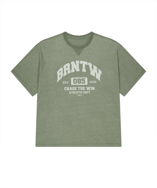 BORN TO WIN（ボーントゥウィン）の「BRNTW PIGMENT EXTRA FIT T-SHIRTS [KHAKI]（Tシャツ/カットソー・メンズ・その他・1/2/3）」の2枚目の写真