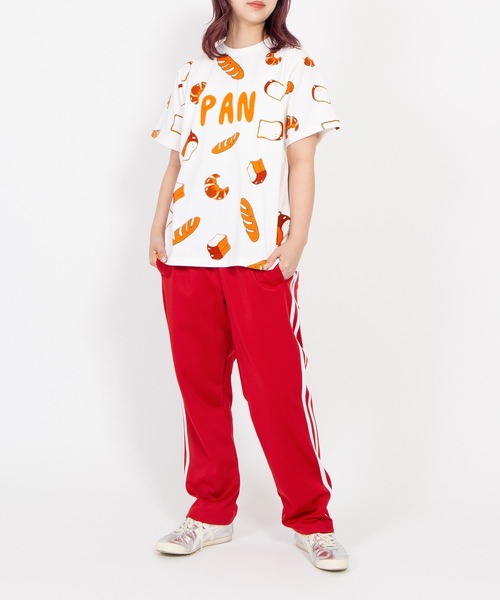 PUNYUS（プニュズ）の「【新サイズ】フード総柄Ｔシャツ(PAN)（Tシャツ/カットソー・レディース・ベージュ・1/2/3/4/5）」の16枚目の写真