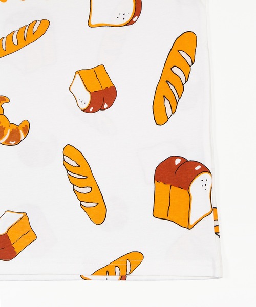 PUNYUS（プニュズ）の「【新サイズ】フード総柄Ｔシャツ(PAN)（Tシャツ/カットソー・レディース・ベージュ・1/2/3/4/5）」の5枚目の写真