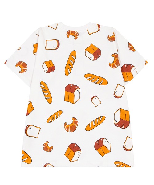 PUNYUS（プニュズ）の「【新サイズ】フード総柄Ｔシャツ(PAN)（Tシャツ/カットソー・レディース・ベージュ・1/2/3/4/5）」の7枚目の写真