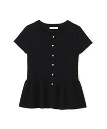 PROPORTION BODY DRESSING | ショート丈リブペプラムニット / 1216170416(ニット/セーター)