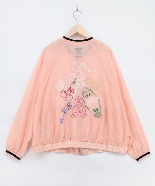 ScoLar（スカラー）の「ScoLar(スカラー) じゃらじゃらスカラーキーホルダー刺繍ブルゾン（ブルゾン・レディース・ブラック・MEDIUM）」の16枚目の写真