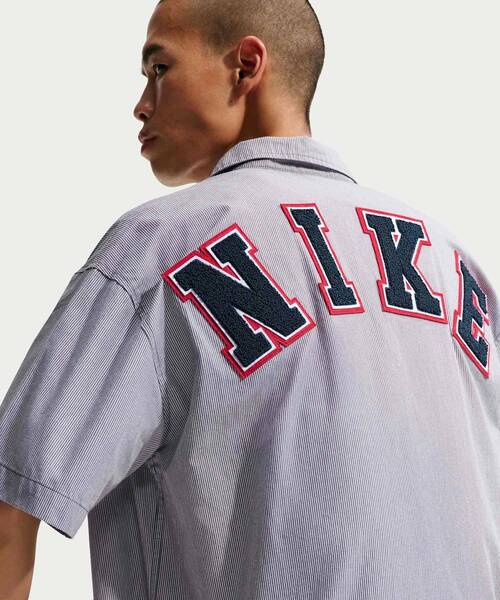 NIKE(ナイキ)の「ナイキ ライフ メンズ ショートスリーブ ボタンダウン トップス / Nike Life Men's Short-Sleeve Button-Down Top IF0927-060 Anthracite(シャツ/ブラウス・メンズ・スミクロ・2XL/L/M/S/XL)」の11枚目の写真