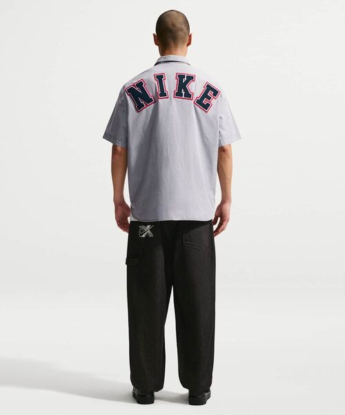 ナイキ ライフ メンズ ショートスリーブ ボタンダウン トップス / Nike