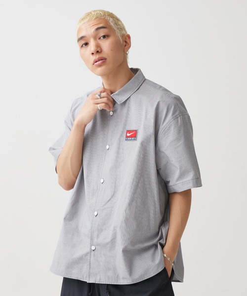ナイキ ライフ メンズ ショートスリーブ ボタンダウン トップス / Nike ナイキ ライフ メンズ ショートスリーブ ボタンダウン トップス / Nike