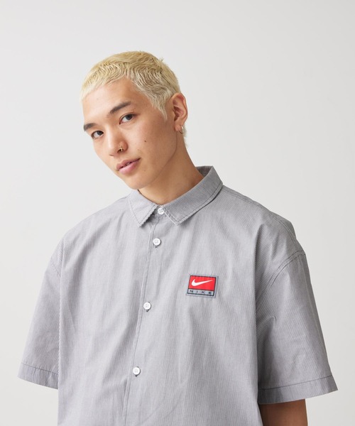 ナイキ ライフ メンズ ショートスリーブ ボタンダウン トップス / Nike