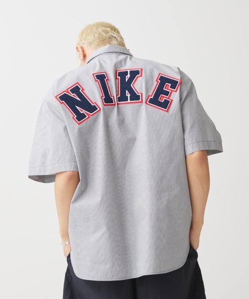 NIKE エア メンズ ショート スリーブトップ ナイキ ライフ メンズ ショートスリーブ ボタンダウン トップス / Nike