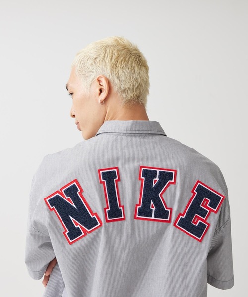 ナイキ ライフ メンズ ショートスリーブ ボタンダウン トップス / Nike