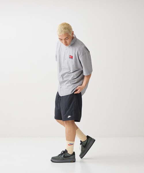 ナイキ ライフ メンズ ショートスリーブ ボタンダウン トップス / Nike