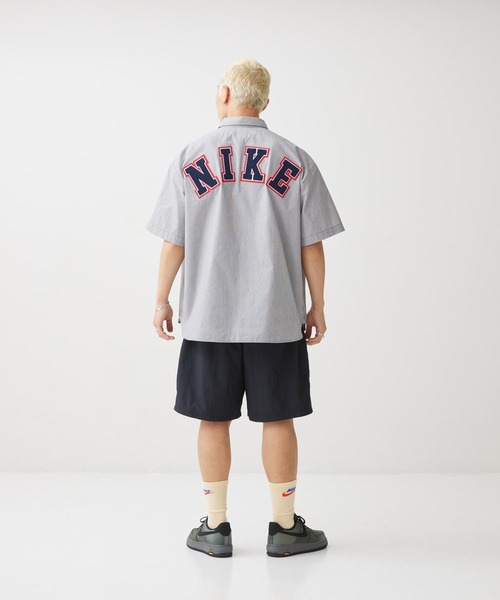 ナイキ ライフ メンズ ショートスリーブ ボタンダウン トップス / Nike