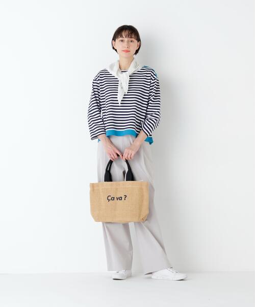 human woman(ヒューマンウーマン)の「◆ピンタックレーストライアングルスカーフ(バンダナ/スカーフ・レディース・ホワイト・フリ-)」の6枚目の写真