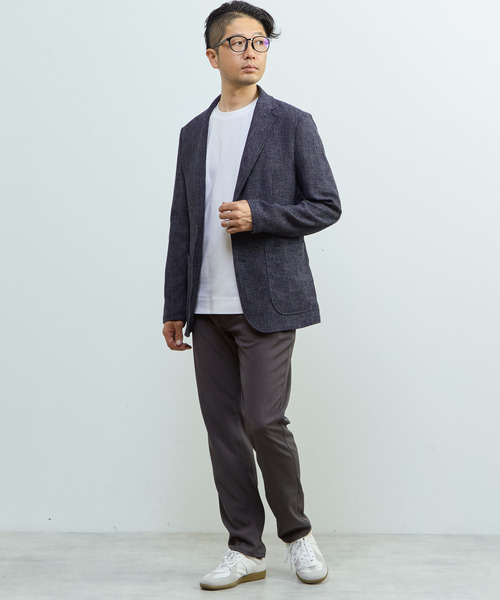 MEN'S MELROSE(メンズメルローズ)の「マーセライズドスムースTシャツ(Tシャツ/カットソー・メンズ・ホワイト/ミント・2/3)」の16枚目の写真