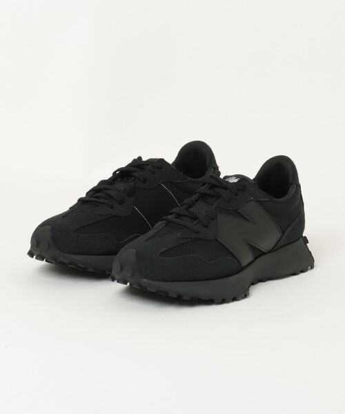 NEW BALANCE(ニューバランス)の「new balance ニューバランス MS327 メンズスニーカー MS327CTB トリプルブラック(スニーカー・メンズ・ブラック×ブラック・25.5cm/26.0cm/26.5cm/27.0cm/27.5cm/28.0cm)」の1枚目の写真