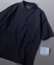 SOLOTEX Easy-Care Pique Polo / SOLOTEX カノコポロシャツ 半袖 メンズ ビジカジ 鹿の子 オフィスカジュアル