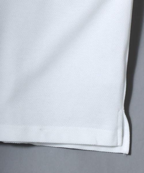 ANPAS(アンパス)の「SOLOTEX Easy-Care Pique Polo / SOLOTEX カノコポロシャツ 半袖 メンズ ビジカジ 鹿の子 オフィスカジュアル(ポロシャツ・メンズ・ブラック/ホワイト/チャコール/ネイビー・M/L/LL)」の6枚目の写真