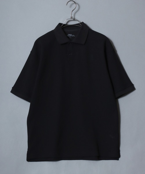 ANPAS(アンパス)の「SOLOTEX Easy-Care Pique Polo / SOLOTEX カノコポロシャツ 半袖 メンズ ビジカジ 鹿の子 オフィスカジュアル(ポロシャツ・メンズ・ブラック/ホワイト/チャコール/ネイビー・M/L/LL)」の21枚目の写真