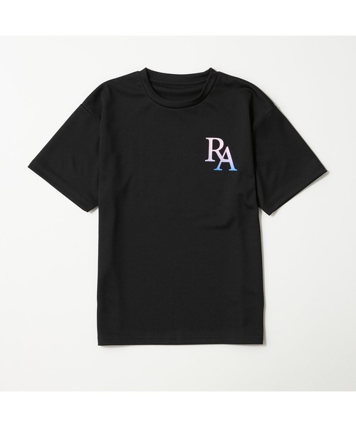 repipi armario(レピピ アルマリオ)の「repipi armario レピピアルマリオ 半袖Tシャツ ゆったりシルエット ナンバリング グラデーション(Tシャツ/カットソー・キッズ・ホワイト/ブラック/サックスブルー・160cm/140cm/150cm/170cm)」の1枚目の写真