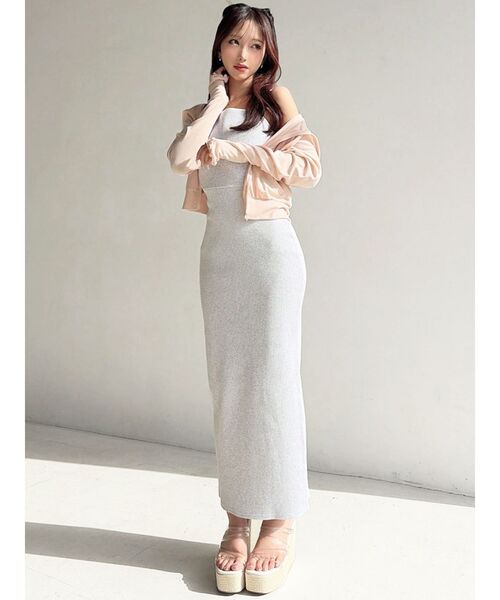 RESEXXY（リゼクシー）の「【UVカット】ベーシックパーカー（パーカー・レディース・ピンク/ホワイト・FREE）」の3枚目の写真