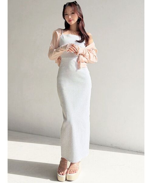 RESEXXY（リゼクシー）の「【UVカット】ベーシックパーカー（パーカー・レディース・ピンク/ホワイト・FREE）」の4枚目の写真