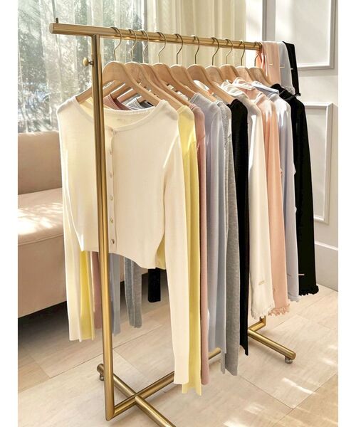 RESEXXY（リゼクシー）の「【UVカット】ベーシックパーカー（パーカー・レディース・ピンク/ホワイト・FREE）」の21枚目の写真