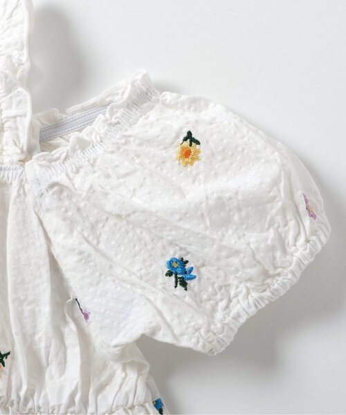 apres les cours(アプレレクール)の「【リンク】肩フリルアソート刺繍チュニック(シャツ/ブラウス・キッズ・チェック/インディゴブルー/その他3・80/90/100/110/120/130/140)」の19枚目の写真