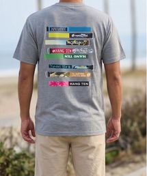【HANGTEN/ハンテン】スノードライリーシュコードプリントTシャツ/【速乾素材】サラサラ 夏 カジュアル サーフ