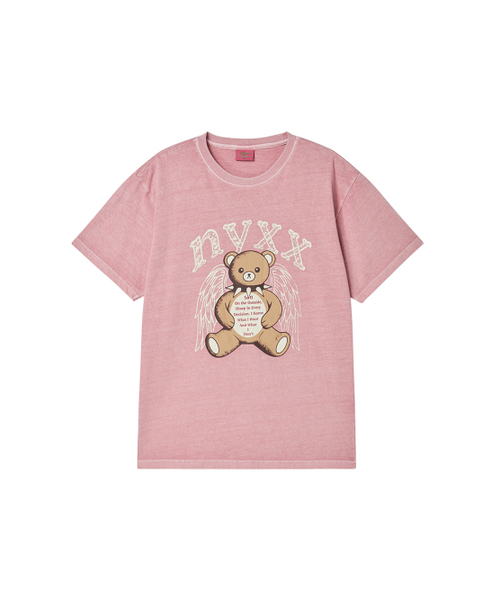 NYXX(エヌワイエックスエックス)の「ANGEL BEAR TEE PINK(Tシャツ/カットソー・レディース・その他・SMALL/MEDIUM)」の2枚目の写真
