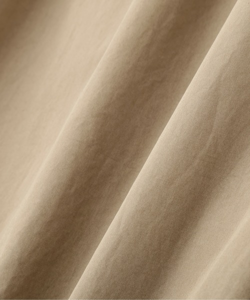 MHL.(エムエイチエル)の「FINE COMPACT COTTON POPLIN(その他パンツ・メンズ・ネイビー/ベージュ・SMALL/MEDIUM/LARGE/X-LARGE)」の4枚目の写真