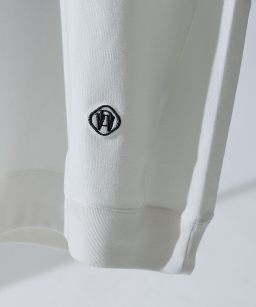 DESIGNWORKS（デザインワークス）の「【接触冷感 / COVEROSS(R) 】スキッパーポロシャツ / セットアップ対応（ポロシャツ・メンズ・ブラック/ホワイト・46/50/48）」の8枚目の写真