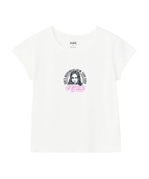 X-girl | FACE AND LOGO PATCH S/S BABY TEE(Tシャツ/カットソー)