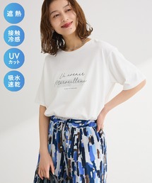 Green Parks | 【適ON】【遮熱・接触冷感・UVカット・吸水速乾】箔プリントロゴTシャツ(Tシャツ/カットソー)