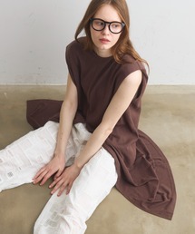 power shoulder cut onepiece / パワーショルダーカットワンピース