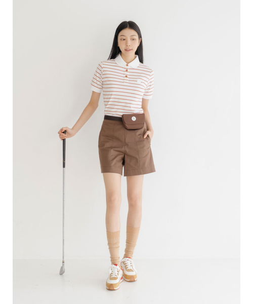 NITINA(ニティナ)の「ベーシックスティッチショートパンツBR(その他パンツ・レディース・ブラウン・SMALL/MEDIUM)」の6枚目の写真