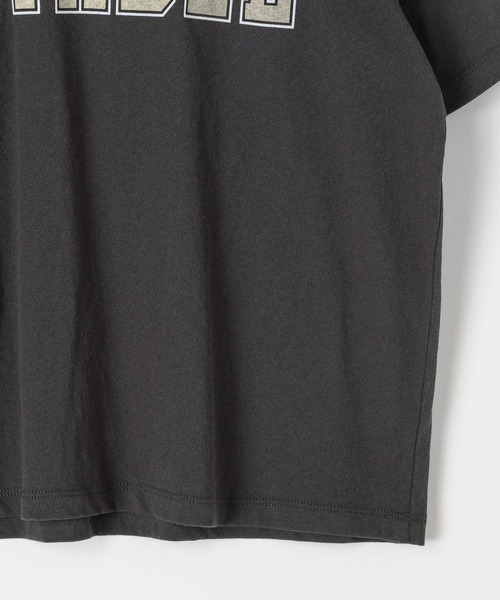 LEPSIM(レプシィム)の「フロッキーロゴプリントT 787868(Tシャツ/カットソー・レディース・パープル/チャコールグレー/オフホワイト・FREE)」の5枚目の写真
