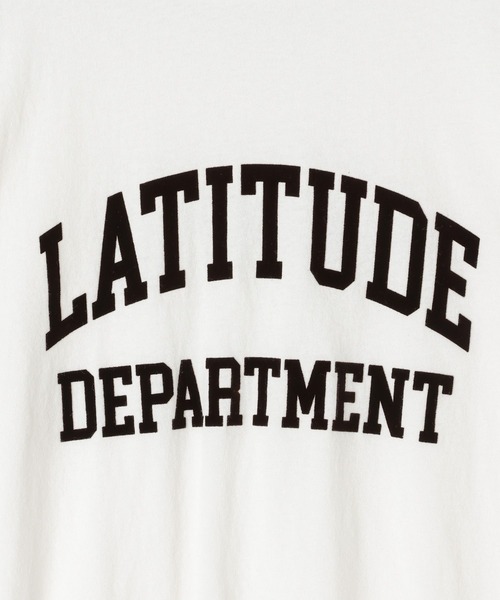 LEPSIM(レプシィム)の「フロッキーロゴプリントT 787868(Tシャツ/カットソー・レディース・パープル/チャコールグレー/オフホワイト・FREE)」の7枚目の写真