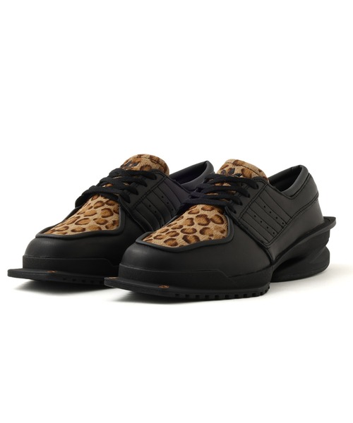 adidas(アディダス)の「adidas FORUM SQ LOAFER W / アディダス フォーラム SQ ローファー W(スニーカー・レディース・ブラック×ベージュ・22.5cm/23.0cm/23.5cm/24.0cm/24.5cm/25.0cm/25.5cm/26.0cm/26.5cm/27.0cm/27.5cm)」の2枚目の写真