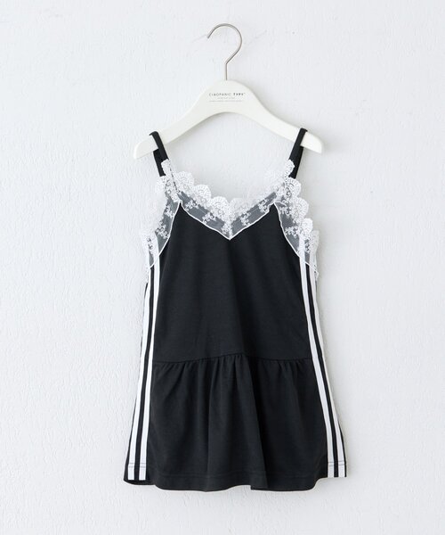 CIAOPANIC TYPY(チャオパニックティピー)の「【KIDS】Wサイドラインランジェリーレースキャミチュニック(ZOZO限定)(タンクトップ・キッズ・ブラック/ネイビー・110/130/150)」の12枚目の写真
