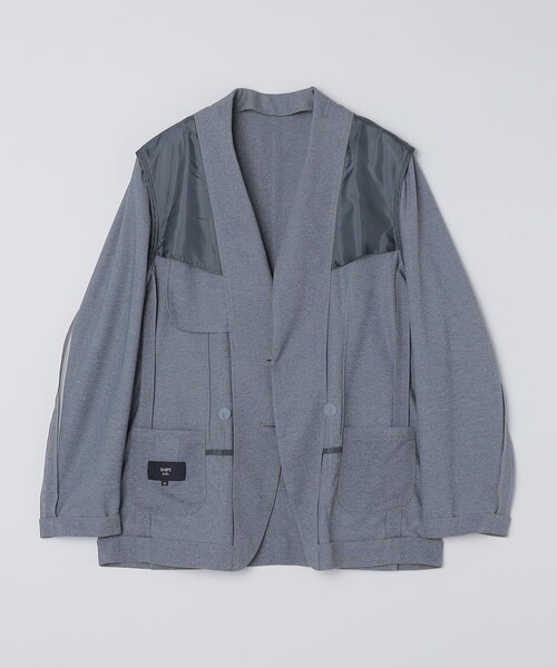 SHIPS Colors（シップス カラーズ）の「SHIPS Colors:〈速乾・接触冷感・洗濯機可能〉Breeze Cool(R) ジャケット◇（テーラードジャケット・メンズ・ネイビー/ライトブルー/ダークグレー・46/44/52/50/48）」の8枚目の写真