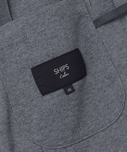 SHIPS Colors（シップス カラーズ）の「SHIPS Colors:〈速乾・接触冷感・洗濯機可能〉Breeze Cool(R) ジャケット◇（テーラードジャケット・メンズ・ネイビー/ライトブルー/ダークグレー・46/44/52/50/48）」の14枚目の写真