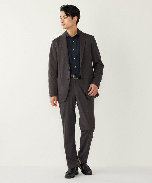 SHIPS Colors（シップス カラーズ）の「SHIPS Colors:〈速乾・接触冷感・洗濯機可能〉Breeze Cool(R) ジャケット◇（テーラードジャケット・メンズ・ネイビー/ライトブルー/ダークグレー・46/44/52/50/48）」の21枚目の写真