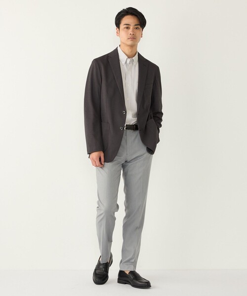SHIPS Colors（シップス カラーズ）の「SHIPS Colors:〈速乾・接触冷感・洗濯機可能〉Breeze Cool(R) ジャケット◇（テーラードジャケット・メンズ・ネイビー/ライトブルー/ダークグレー・46/44/52/50/48）」の22枚目の写真