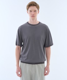 GOOD PEOPLE GOOD STITCHING GOOD PRODUCT for ESTNATION / ショートスリーブ クルーニット