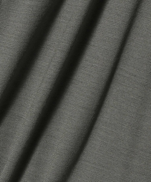 ESTNATION（エストネーション）の「GOOD PEOPLE GOOD STITCHING GOOD PRODUCT for ESTNATION / ショートスリーブ クルーニット（Tシャツ/カットソー・メンズ・ブラック/グレー・MEDIUM/LARGE）」の7枚目の写真