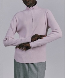 Ameri(�A����)��BEST TOUCH HALF ZIP KNIT TOP(�j�b�g/�Z�[�^�[)