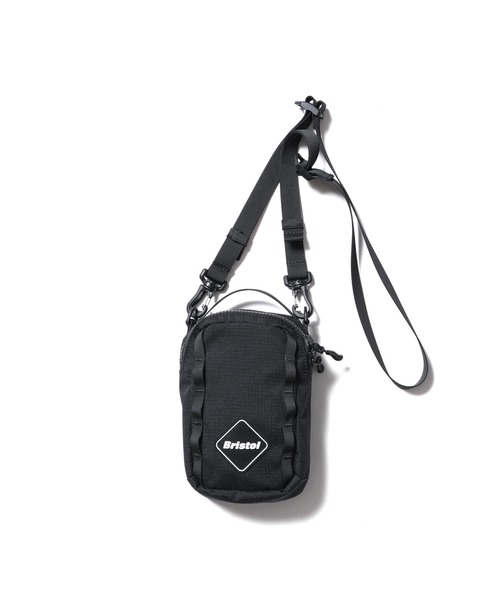 F.C.Real Bristol(エフシーレアルブリストル)の「CORDURA RIPSTOP GADGET BAG(ショルダーバッグ・メンズ・ブラック・FREE)」の1枚目の写真