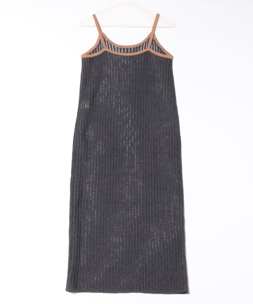 anuke（アンヌーク）の「anuke Piping Cami Onepiece（ワンピース・レディース・ベージュ/ネイビー・38/36）」の13枚目の写真