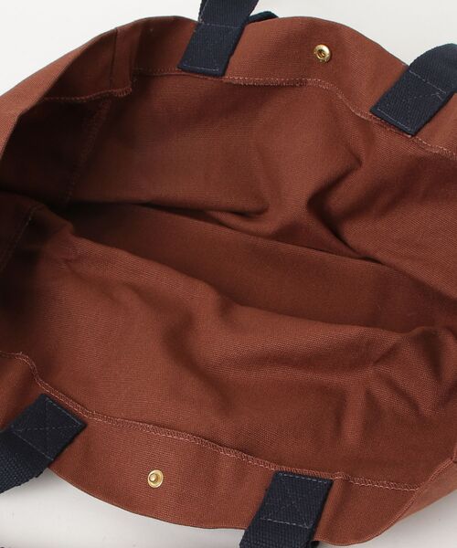 HAY(ヘイ)の「HAY / ヘイ Weekend Bag Organic Small オーガニックコットン 2WAY トートバッグ(トートバッグ・レディース・チョコ/ナチュラル・FREE)」の21枚目の写真