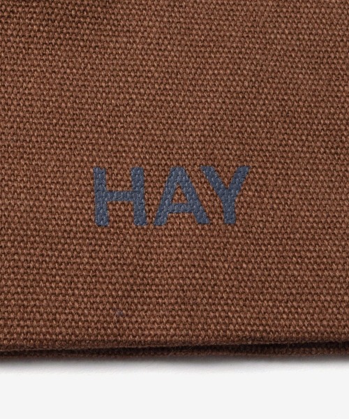 HAY(ヘイ)の「HAY / ヘイ Weekend Bag Organic Small オーガニックコットン 2WAY トートバッグ(トートバッグ・レディース・チョコ/ナチュラル・FREE)」の19枚目の写真