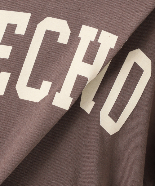 is-ness(イズネス)の「ISNESS MUSIC/イズネス ミュージック 別注 TECNO Tシャツ(Tシャツ/カットソー・レディース・ブラウン・SMALL)」の3枚目の写真