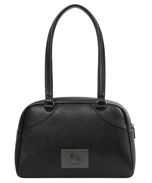 COIRIS(コイリス)の「◇COIRIS◇ブランド直輸入正規品/RODIC レザーパッチワーク ボウリングバッグ RODIC LEATHER PATCHWORK BOWLING BAG(ボストンバッグ・レディース・ブラック/レッド・FREE)」の7枚目の写真